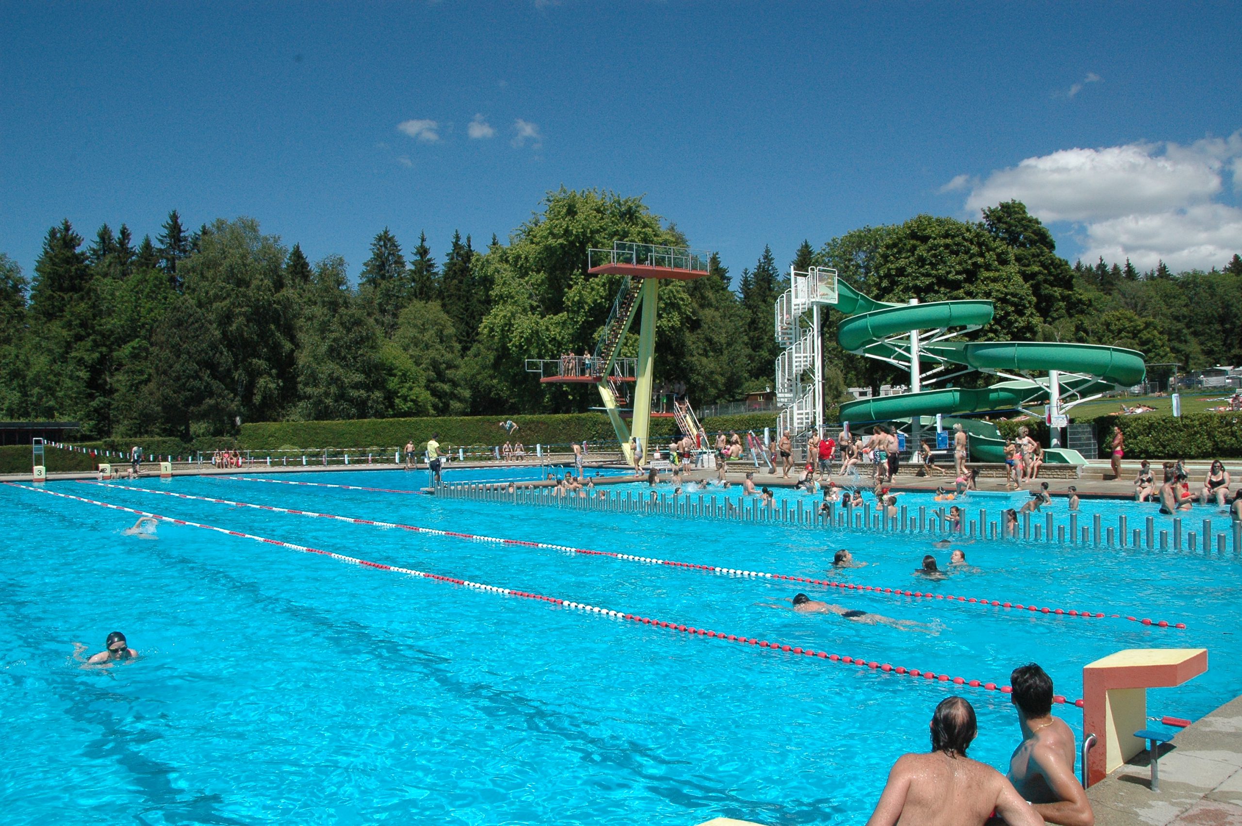 Ouverture de la piscine