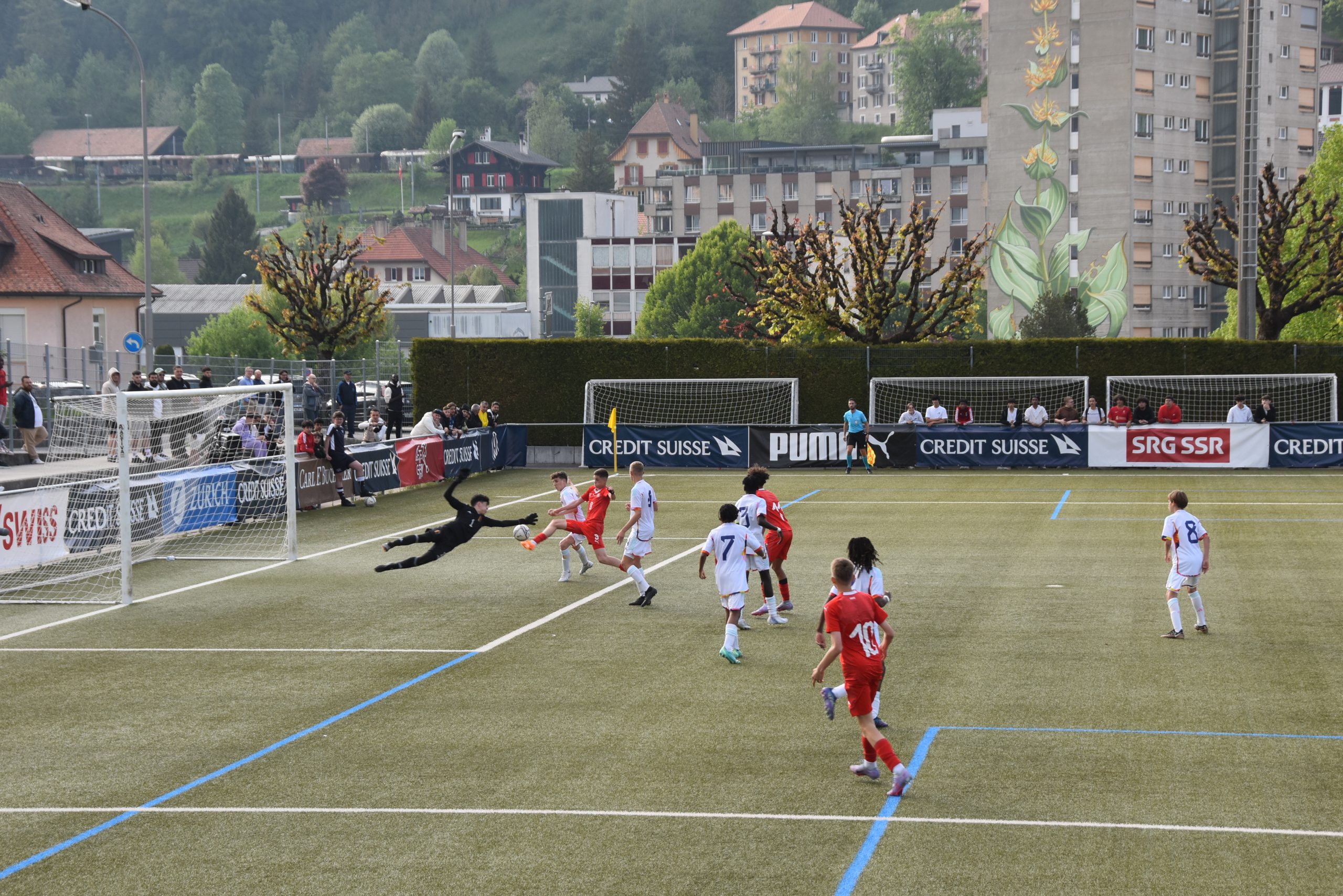 Suisse-Belgique M15: une belle promotion pour le football !